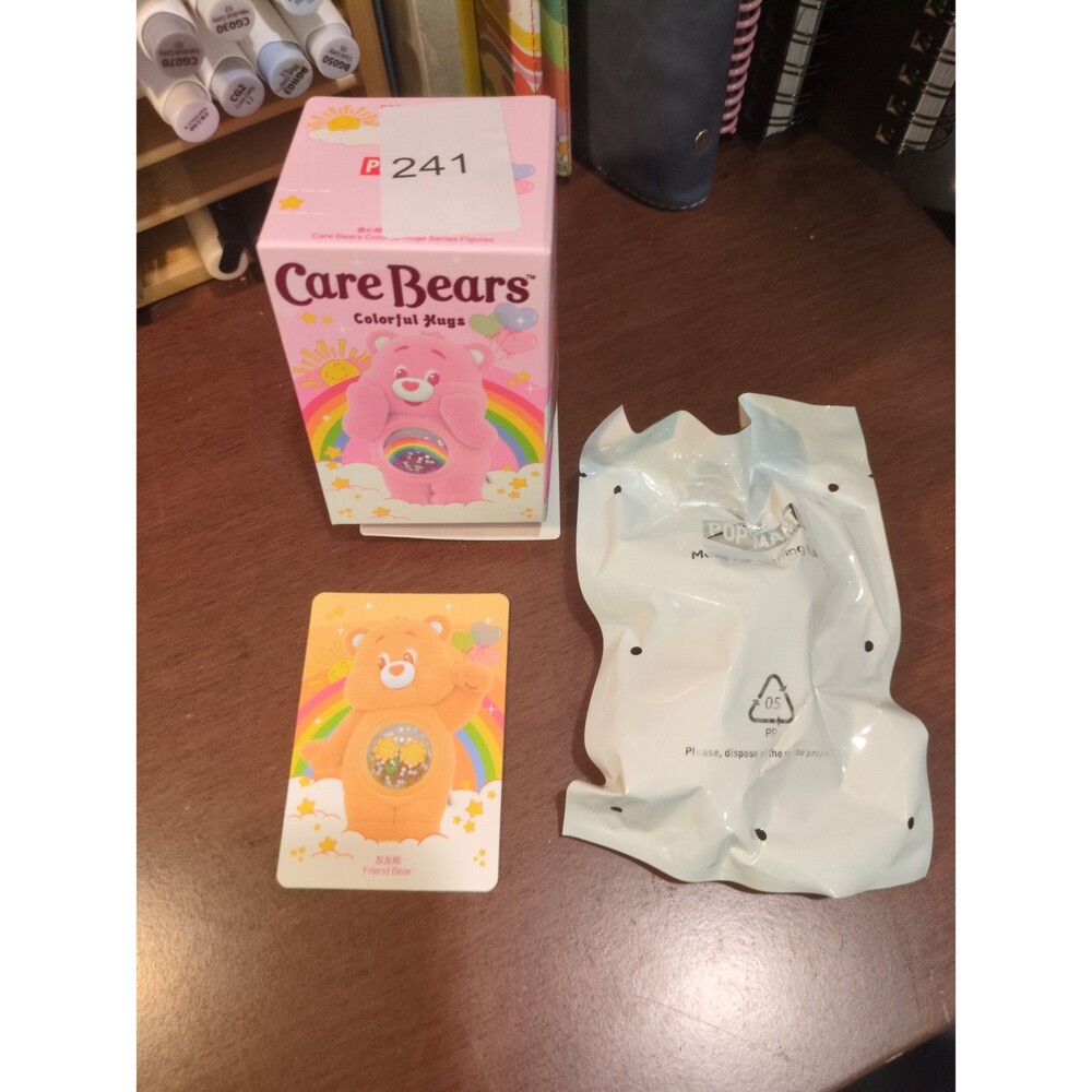 Pop Mart Care Bears Friend Bear Orange
